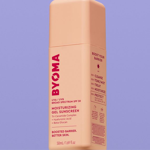 BYOMA Moisturizing Gel Sunscreen SPF 30, Barrier Repair, 50ml